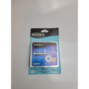 New 5 PACK Sony Handycam Video Camera DVD-R 1.4 GB 30 Minute Single Sided